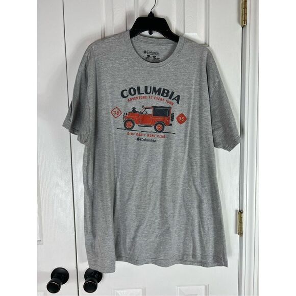 Columbia Mens Grey Shirt Size XXL - Picture 1 of 3
